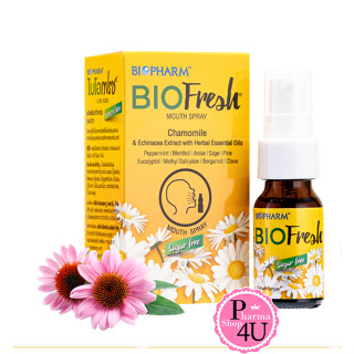 BIOFRESH MOUTH SPRAY ไบโอเฟรช เม้าส์ สเปรย์ (15 ml.) #8640