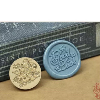 พร้อมส่งจากไทย💚ครั่ง ขี้ผึ้ง ตราประทับ แสตมป์ สแตมป์ ตราปั๊ม sealing wax seal stamp