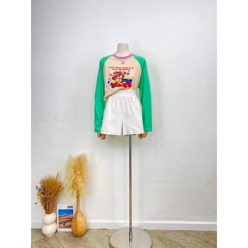 เสื้อแขนยาว siwashop มือ 2