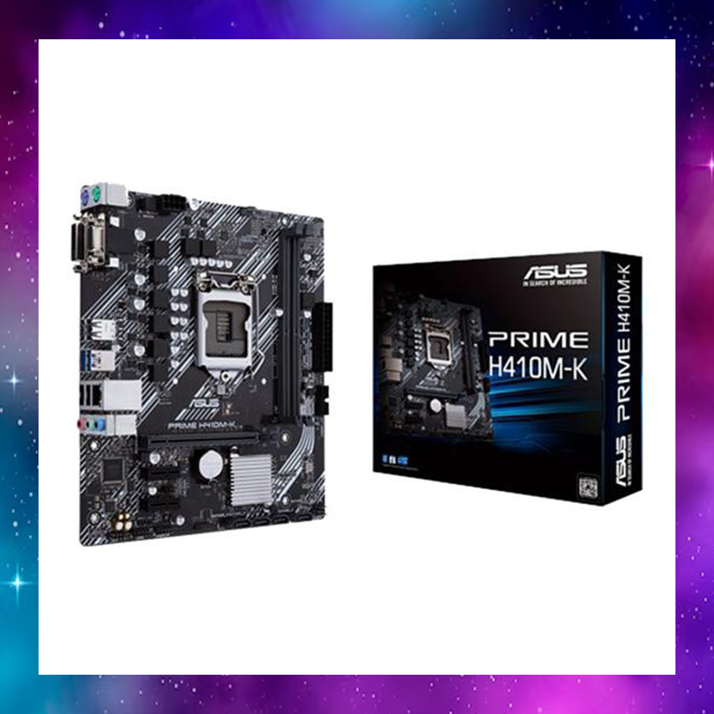 MAINBOARD (เมนบอร์ด) 1200 ASUS PRIME H410M-K GEN10 ใช้งานปกติ
