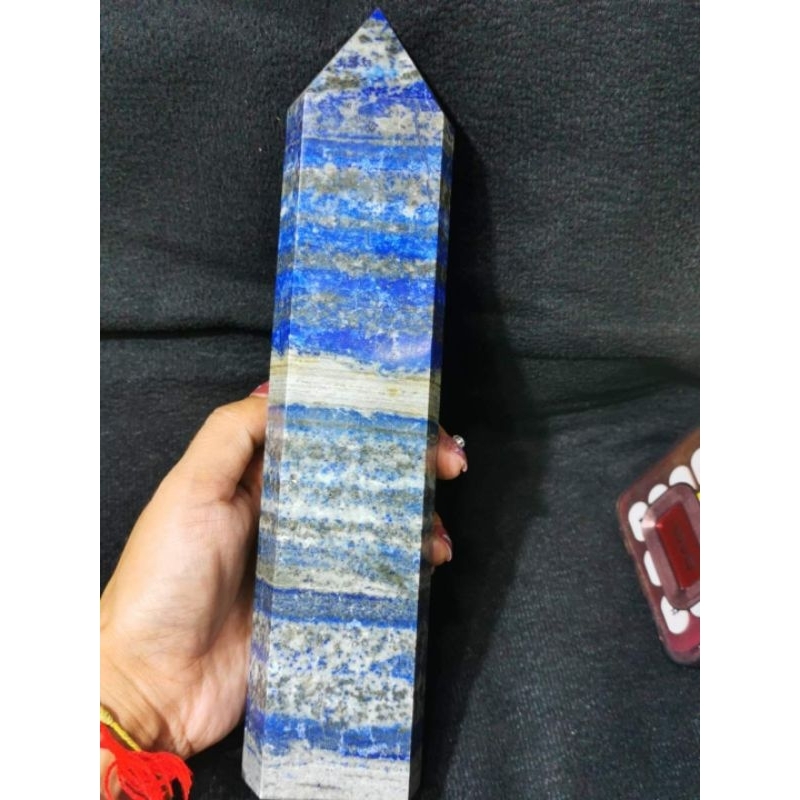 หินลาพิสลาซูลีขนาดใหญ่ธรรมชาติ Lapis Lazuli