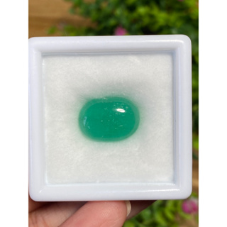 พลอย มรกต โคลัมเบีย Colombian Emerald 8.62 กะรัต (Cts.) พร้อมใบเซอร์ พลอยแท้ อัญมณีมงคลประจําวันเกิด เครื่องประดับพลอย