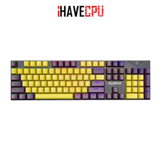 iHAVECPU KEYBOARD (คีย์บอร์ด) NUBWO X33 CIY ALISTAR PURPLE (BLUE SWITCH)