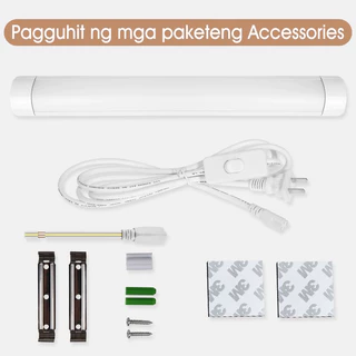 หลอดไฟ LED T8 T5 หลอดไฟนีออน ไฟพกพาLight Tubes หลอดไฟยาว แถบไฟ หลอดฟลูออเรสเซนต์ หลอดประหยัดไฟ +พร้อมสวิตซ์สาย ห้องชุด