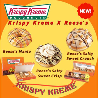 พร้อมส่ง 🚚 🍩 Krispy Kreme คริสปี้ครีม 🍩 โดนัทคริสปี้ครีม โดนัทแสนอร่อย สินค้าสดใหม่ต่อวัน