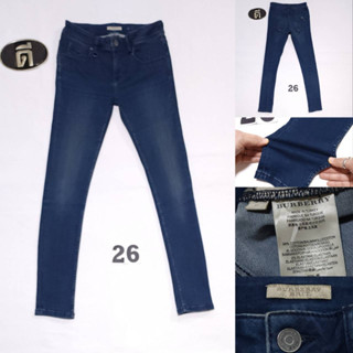 26.BUR BERRY JEANS เอววัดจริง 27" ( ป้ายไซส์ 27)