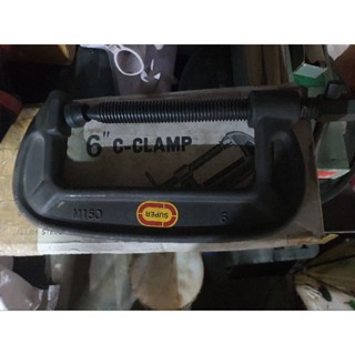 C clamp ขนาด 6 นิ้ว อย่างดี