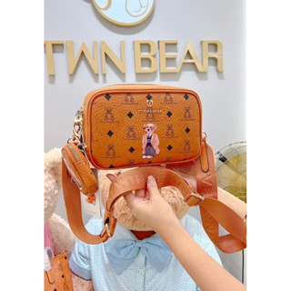 กระเป๋าสะพายข้าง2ซิป แถมใบลูก New camera bag 2023❤️ TTWN BEAR ✨พร้อมส่ง✨