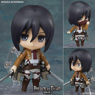 Nendoroid เนนโดรอยด์ Attack on Titan ผ่าพิภพไททัน Mikasa Ackerman มิคาสะ แอคเคอร์แมน ชินเกะกิโนะเคียวจิน โมเดล Figure