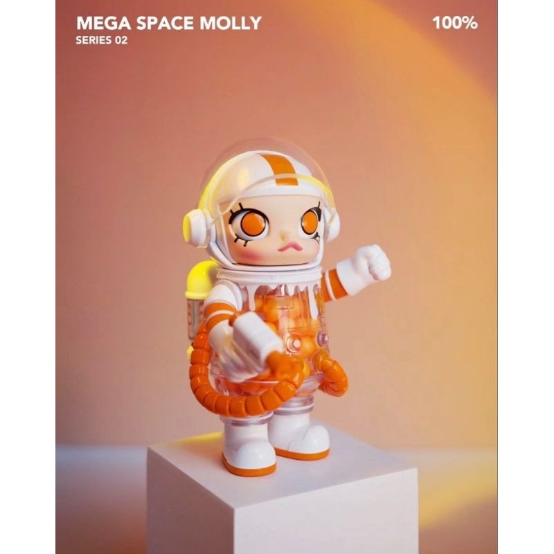 (🔥 Flash Sale 16/09) พร้อมส่ง ✅ (แยกตัว) SUPER SECRET MELTING - MEGA SPACE MOLLY V.2 100% POP MART