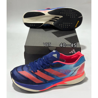 Adidas Adizero Adios Pro 2.0 Unisex Running Shoes (size40-45) Blue รองเท้าวิ่ง ผู้ชาย ผู้หญิง ออกกำลังกาย