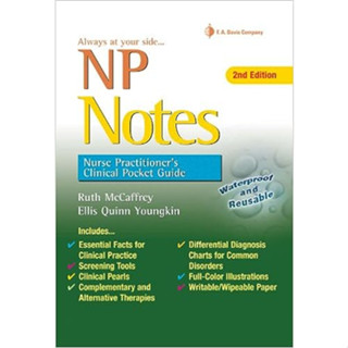 Np Notes: Nurse Practitioners Clinical Pocket Guide [Spiral-Bound] ISBN:9780803639089