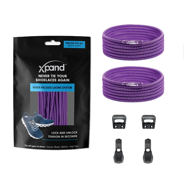 Xpand Round Lacing System Quick Release เชือกรองเท้า