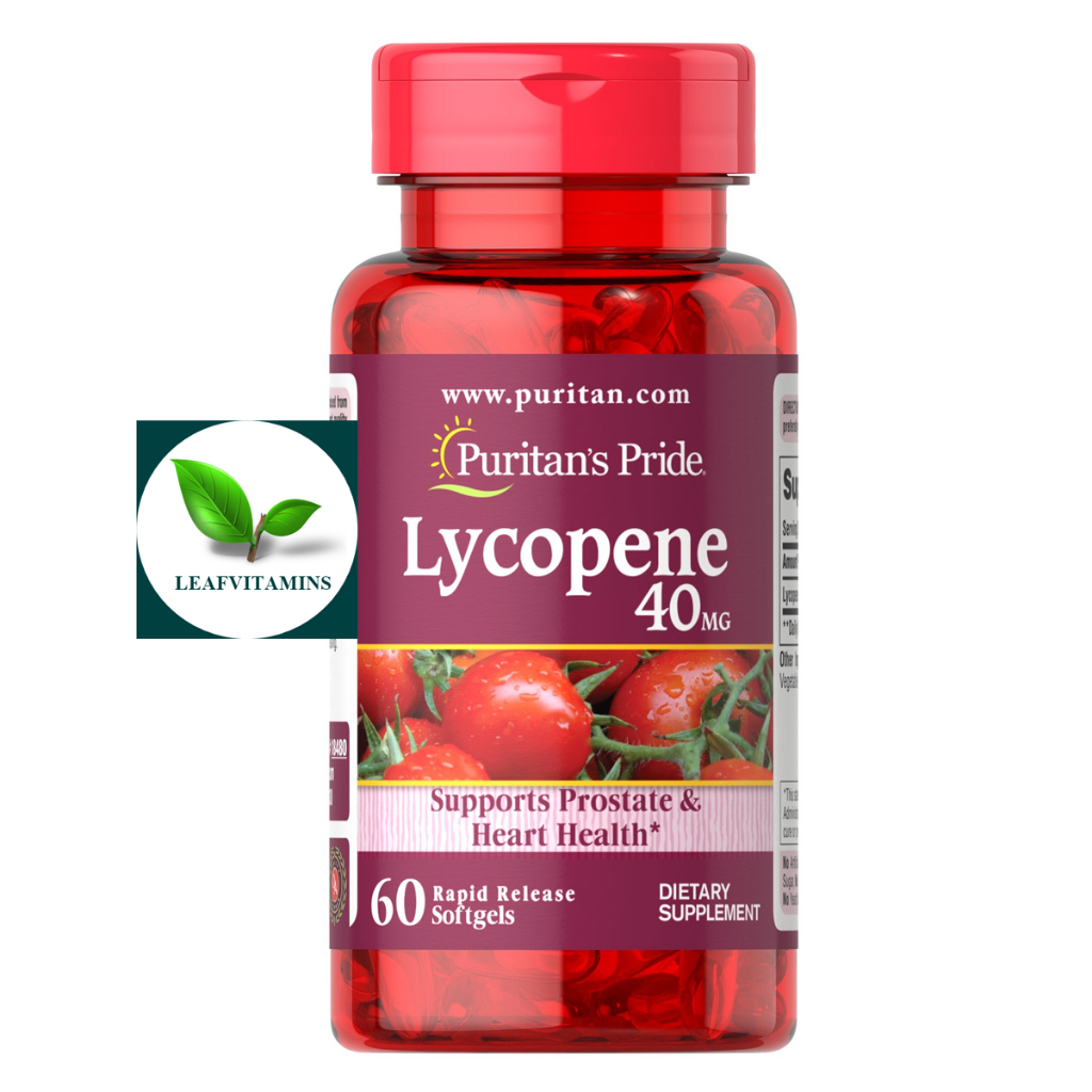 Puritan's Pride Lycopene 40 mg / 60 Softgels