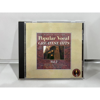 1 CD MUSIC ซีดีเพลงสากล   POPULAR VOCAL GREATEST HITS Vol.2  PF-3102    (B12C15)