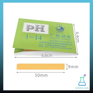 กระดาษลิตมัส ทดสอบความเป็นกรดด่าง วัดค่า pH 1-14 แผ่นวัดค่า ph