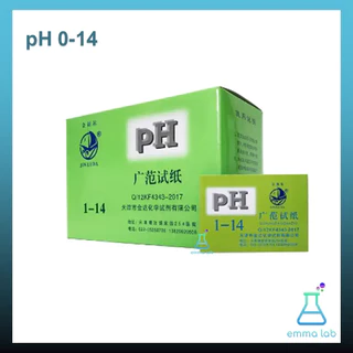 กระดาษลิตมัส ทดสอบความเป็นกรดด่าง วัดค่า pH 1-14 แผ่นวัดค่า ph