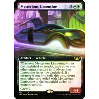 [MTG] Mysterious Limousine [SNC] [WHITE] [RARE] [FOIL] [ENG] (การ์ดเมจิค / Magic the Gathering)