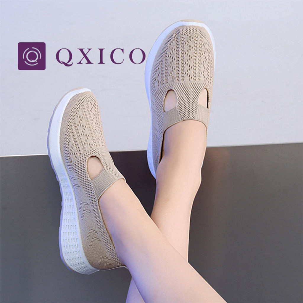 Qxico รุ่น QZ130 ใหม่ล่าสุด รองเท้าผ้าใบแบบสวม