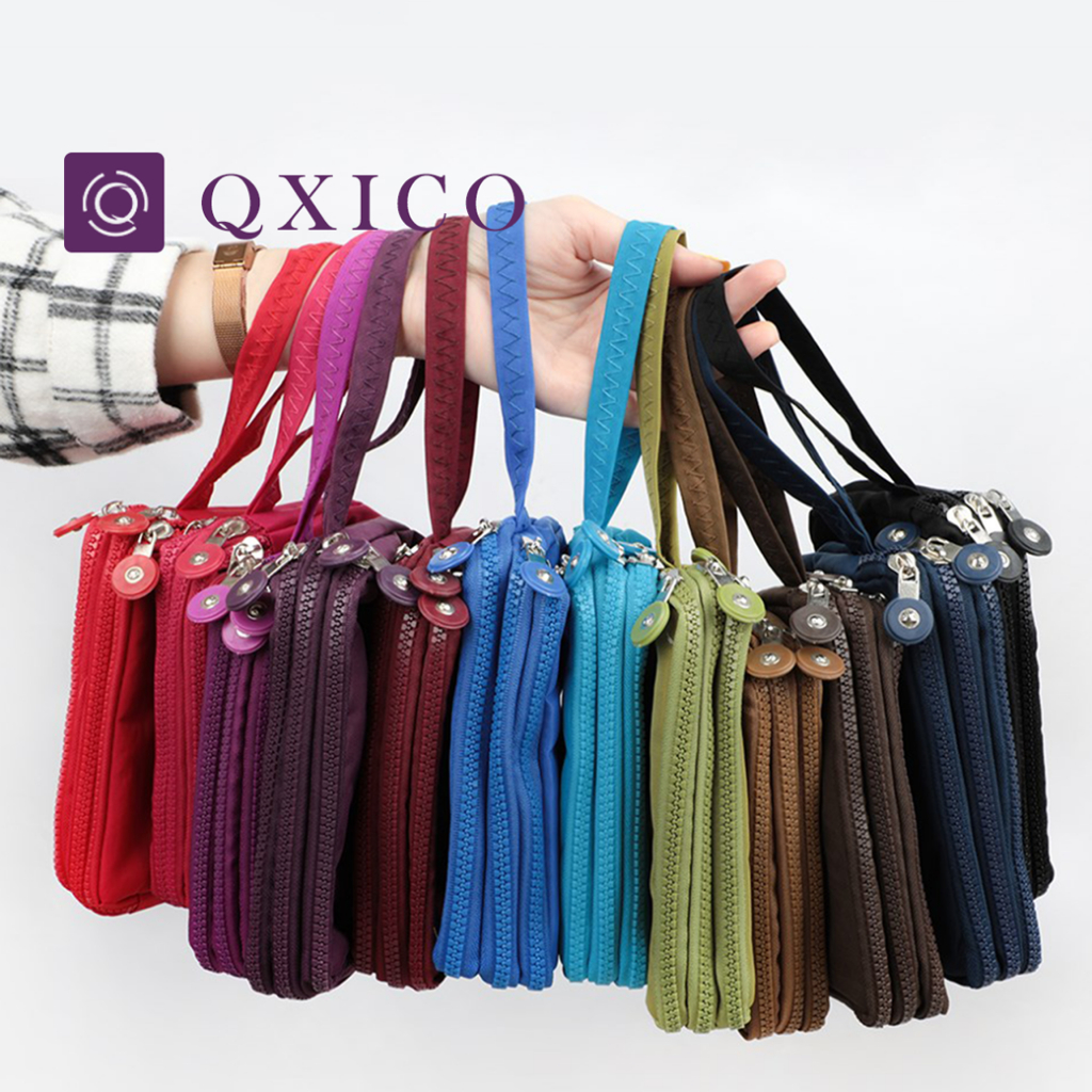 Qxico รุ่น QQ09 - กระเป๋าสตางค์ 12 สีจุกๆ