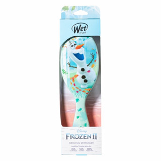 หวีถนอมผม พร้อมส่งสินค้าอยู่ในไทยแล้ว แปรงหวี Wet Brush Frozen II โอลาฟ สีเขียวมิ้นท์