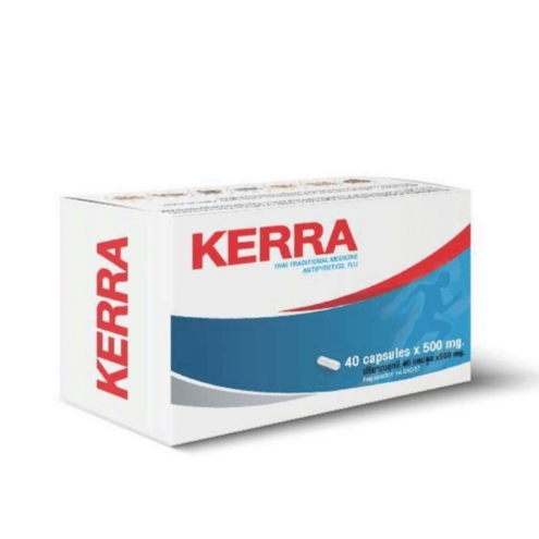 Kerra เคอร่า ยาแคปซูล ลดไข้ ขนาด 40 แคปซูล