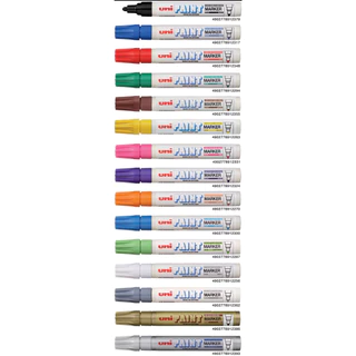 (USP)💯แท้พร้อมส่ง💯(กล่อง12แท่ง) UNI PAINT MARKER PX-20 ปากกาเพ้นท์ แท่งใหญ่ ยูนิเพ้นท์ มาร์คเกอร์ ปากกาเพนท์ ปากกาน้ำมัน
