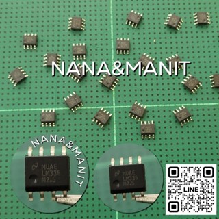 LM336-M2.5V SOP8 Reference Diode integrated  cir-cuits  are  precision  2.5V  shunt  regulator  diodes แพ็คละ 5 ตัว