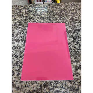 สติกเกอร์สี A4 สติ๊กเกอร์สี PVC [1 แผ่น] รุ่นหนา มันเงา/สีด้าน เอสี่ ขนาด 21x29.7ซม. กันน้ำ ทนแดด Sticker color