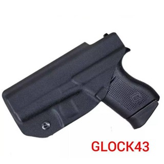 ซองปืน kydex พกใน รุ่น Glock43/ Glock43x (ยกเว้น 43xมีราง) ยี่ห้อ Gun&amp; Flower