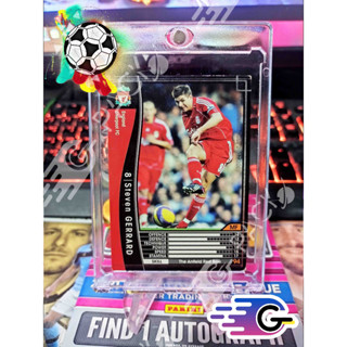 การ์ดนักฟุตบอล 2007-08 Panini WCCF Intercontinental Clubs steven gerrard (มุมไม่สวย)