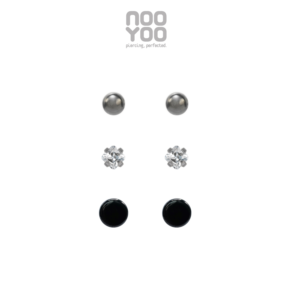 NooYoo ต่างหูสำหรับผิวแพ้ง่าย SET The Galaxy