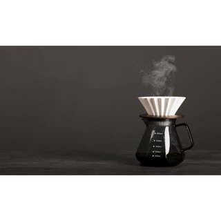ไม้ตั้งกรวยดริปเปอร์ งานไม้จริงสวยมาก ทำจากไม้วอลนัท สําหรับรองกรองกาแฟดริป V60 และ Origami