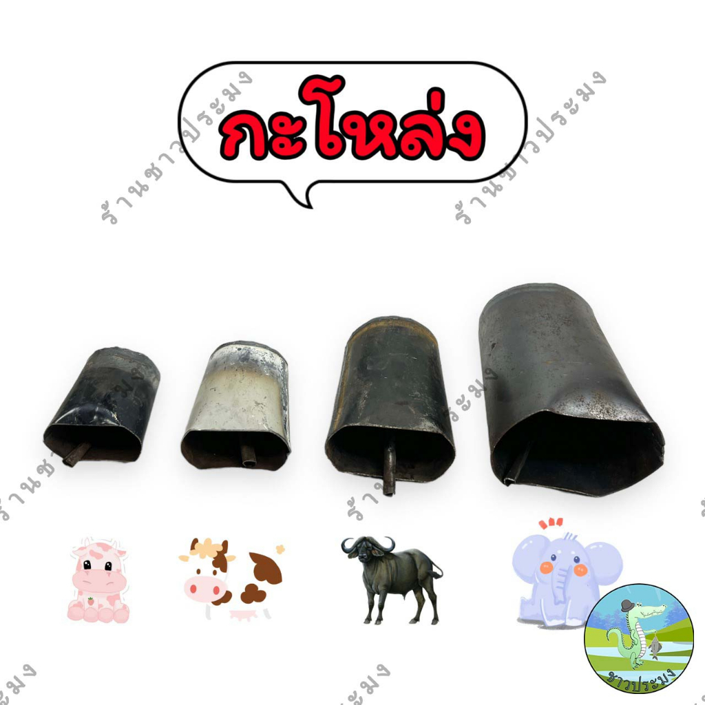 กะโหล่ง กะแหล่ง กะหิ่ง กระดิ่งวัว กระดิ่งควาย ฮอกใหญ่ ฮอกเหล็ก ฮอก กระดิ่ง หมากกะโหล่ง กระโหล่งควาย - รูปที่ 3