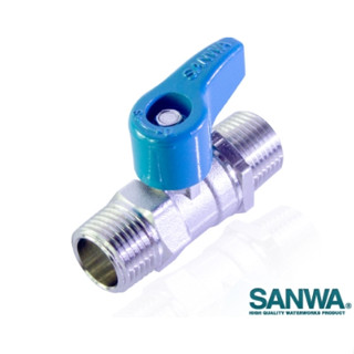 มินิบอลวาล์วด้ามสั้น (ผผ.) SANWA MM