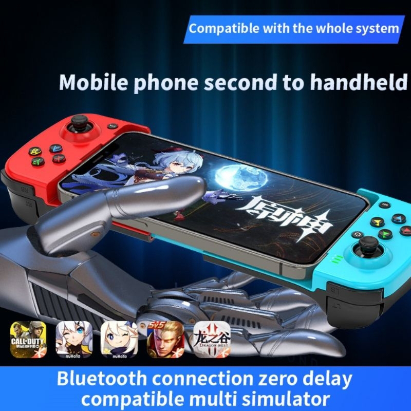 จอยครอบจักรวาล V.4 จอยเกมส์สำหรับมือถือ BSP-D3 เล่นเกม Android iPhone Remote play PS4/PS5  🔥