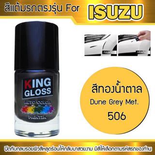 สีแต้มรถยนต์สำหรับ ISUZU Dune Grey Met 506