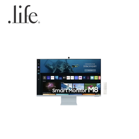 SAMSUNG จอมอนิเตอร์ Smart Monitor M8 4k 32 นิ้ว by dotlife