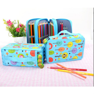 กระเป๋าดินสอสี 32-72 ช่องเสียบ มีช่องใส่เป็นระเบียบ หยิบใช้ง…