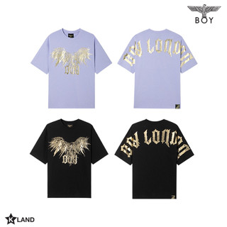 BOY LONDON บอย ลอนดอน T-SHIRT เสื้อยืด คอกลม ของแท้ 100% (BOY22TS1036N)