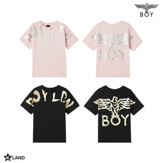 BOY LONDON บอย ลอนดอน T-SHIRT เสื้อยืด คอกลม ของแท้ 100% (BOY22TS1008N)