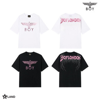 BOY LONDON บอย ลอนดอน T-SHIRT เสื้อยืด คอกลม ของแท้ 100% (BOY22TS1025N)