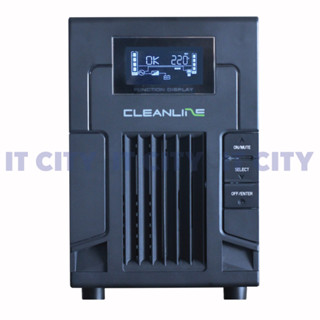 [By-Order] CLEANLINE UPS PS-1000 (1000VA/720W) (2Y) (PW1-000491) เครื่องสำรองไฟ