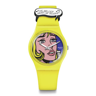 Swatch นาฬิกาผู้หญิง REVERIE BY ROY LICHTENSTEIN, THE WATCH รุ่น SO28Z117