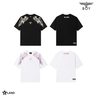 BOY LONDON บอย ลอนดอน T-SHIRT เสื้อยืด คอกลม ของแท้ 100% (BOY22TS1027N)