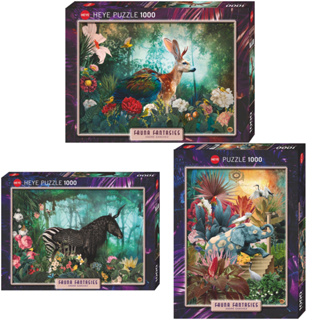 [สินค้าพรีออเดอร์] Heye Fauna Fantasies jigsaw puzzle จิ๊กซอว์นำเข้า 1000 ชิ้น