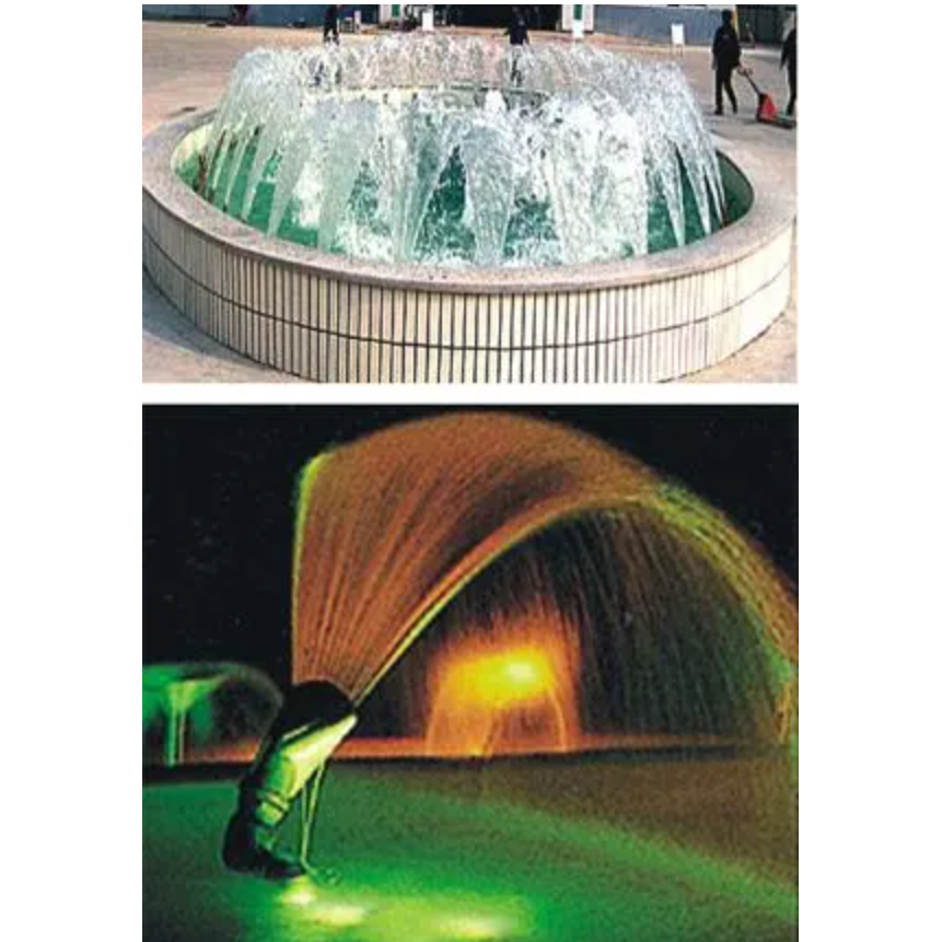 หัวน้ำพุ RAINBOW SPRAY ทองเหลือง(สำหรับตกแต่งสวน บ่อน้ำ บ่อเลี้ยงปลา เสริมฮวงจุ้ย ผลิตจากทองเหลือง ปรับทิศทางได้) - รูปที่ 2