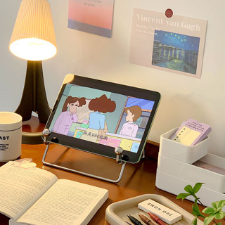 (พร้อมส่ง🌷) Ins iron reading tablet ที่วางหนังสือ ที่วางแท็ปเล็ต ที่วางไอแพด