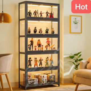 Sideboard ชั้นวางของในครัวตู้ติดผนัง Simple Storage Locker แสดงผล เคส ใสกันฝุ่นตู้โชว์ตู้หนังสือชั้นวาง