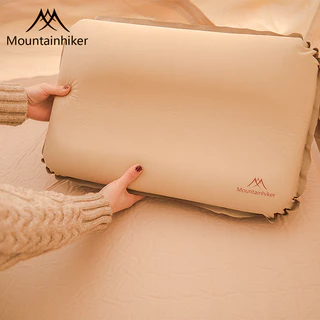 พร้อมส่ง Mountainhiker หมอนฟองน้ำ30D พองลมอัตโนมัติ พับเก็บได้ มีความยืดหยุ่นสูง เก็บเสียง แคมปิ้ง